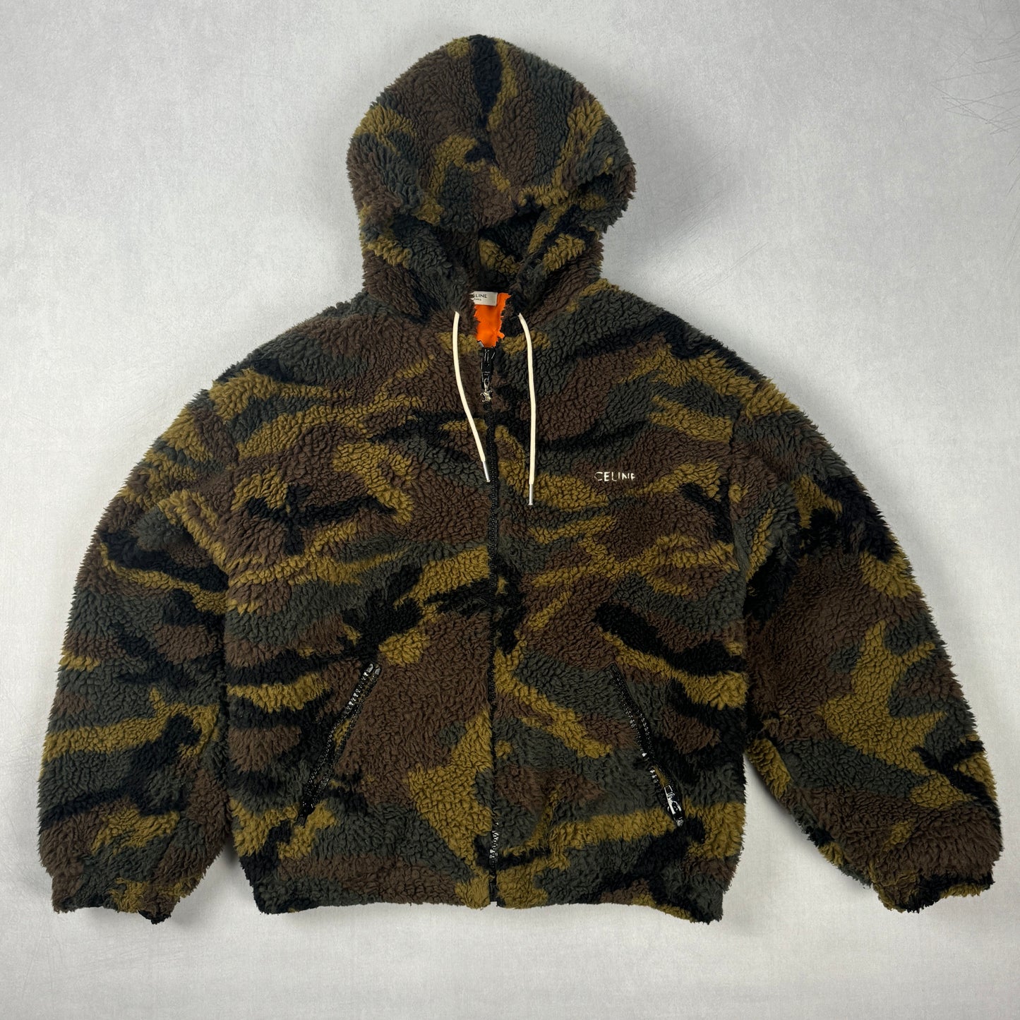Men’s FW22 Camo Quilted Sherpa Jacket (S-M)