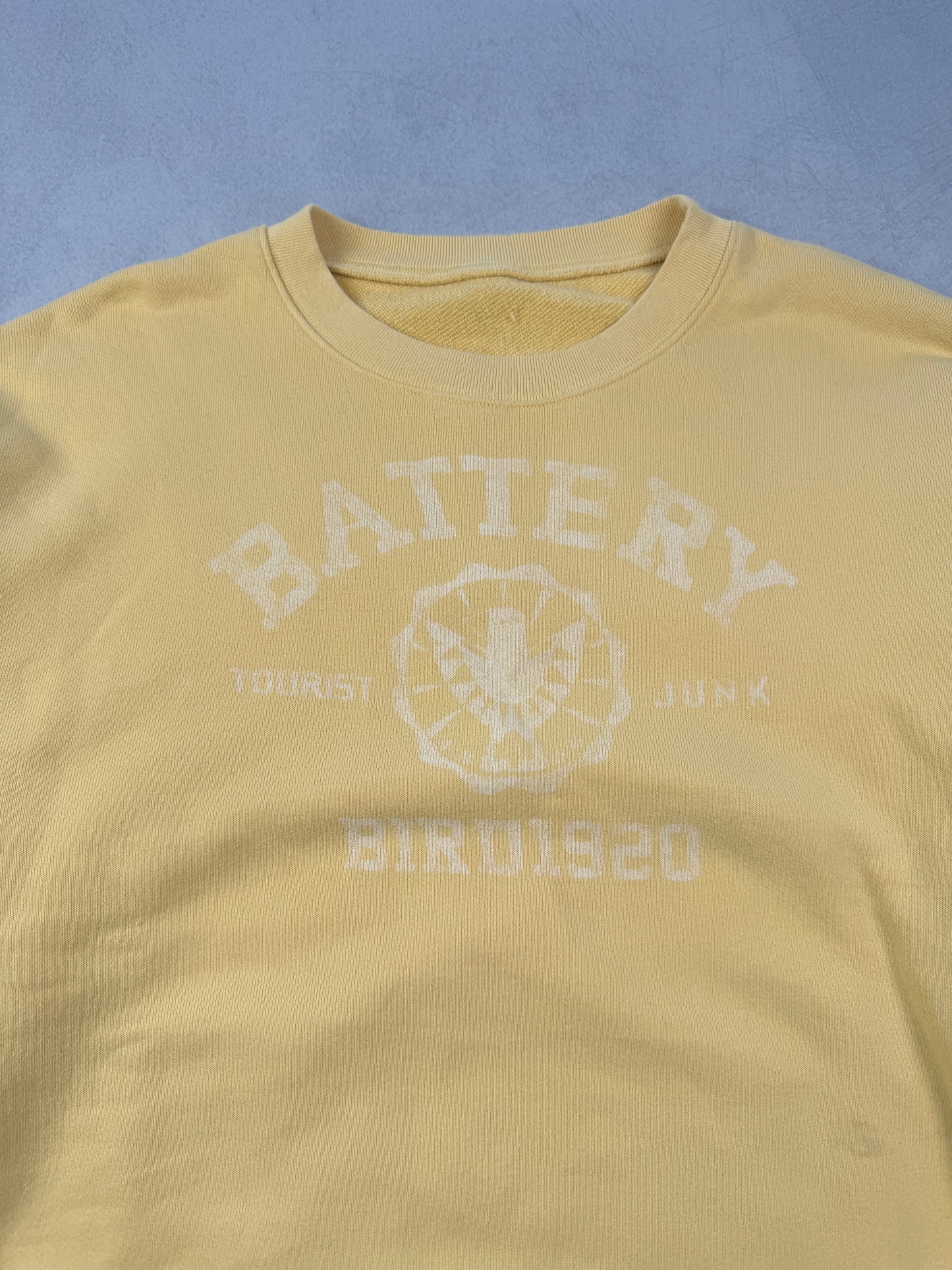 “Battery” Graphic Crewneck