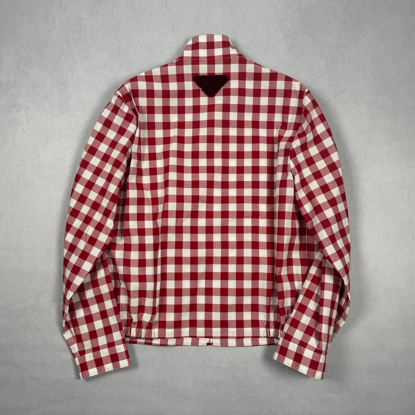 SS23 Gingham Zip Overshirt
