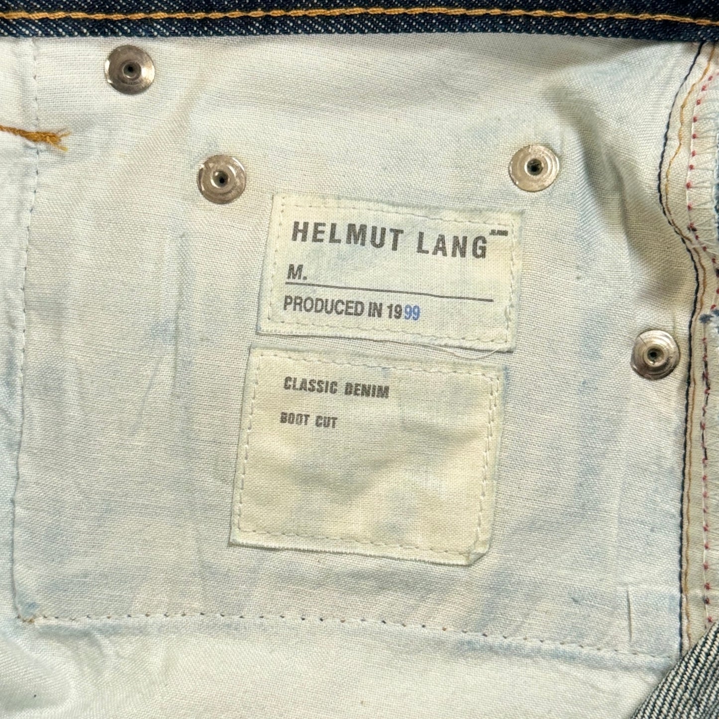 FW99 Raw Indigo Denim