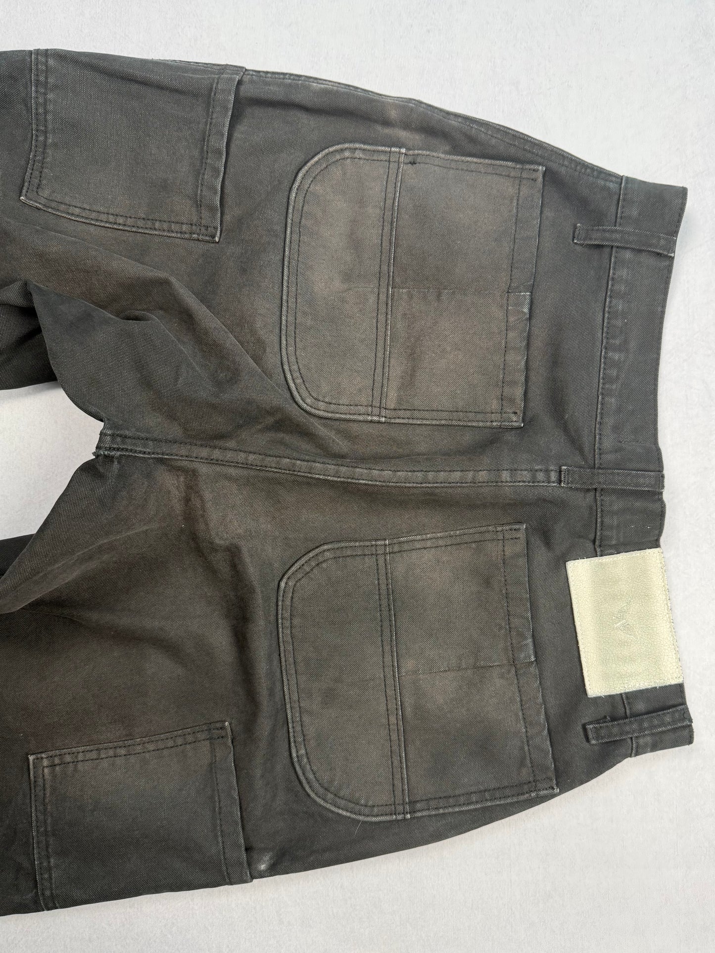 Black Underground Painter Pants