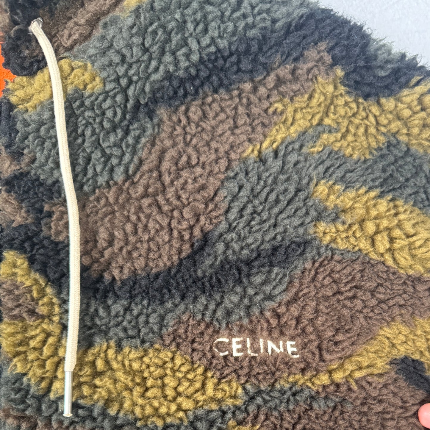 Men’s FW22 Camo Quilted Sherpa Jacket (S-M)