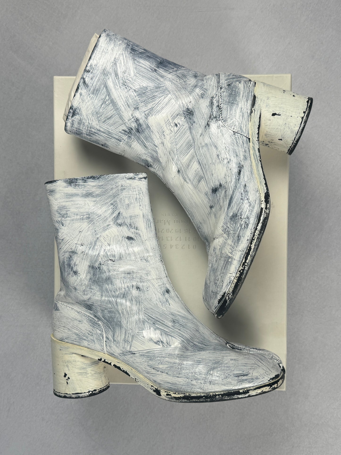 2020s Painted Tabi Boots