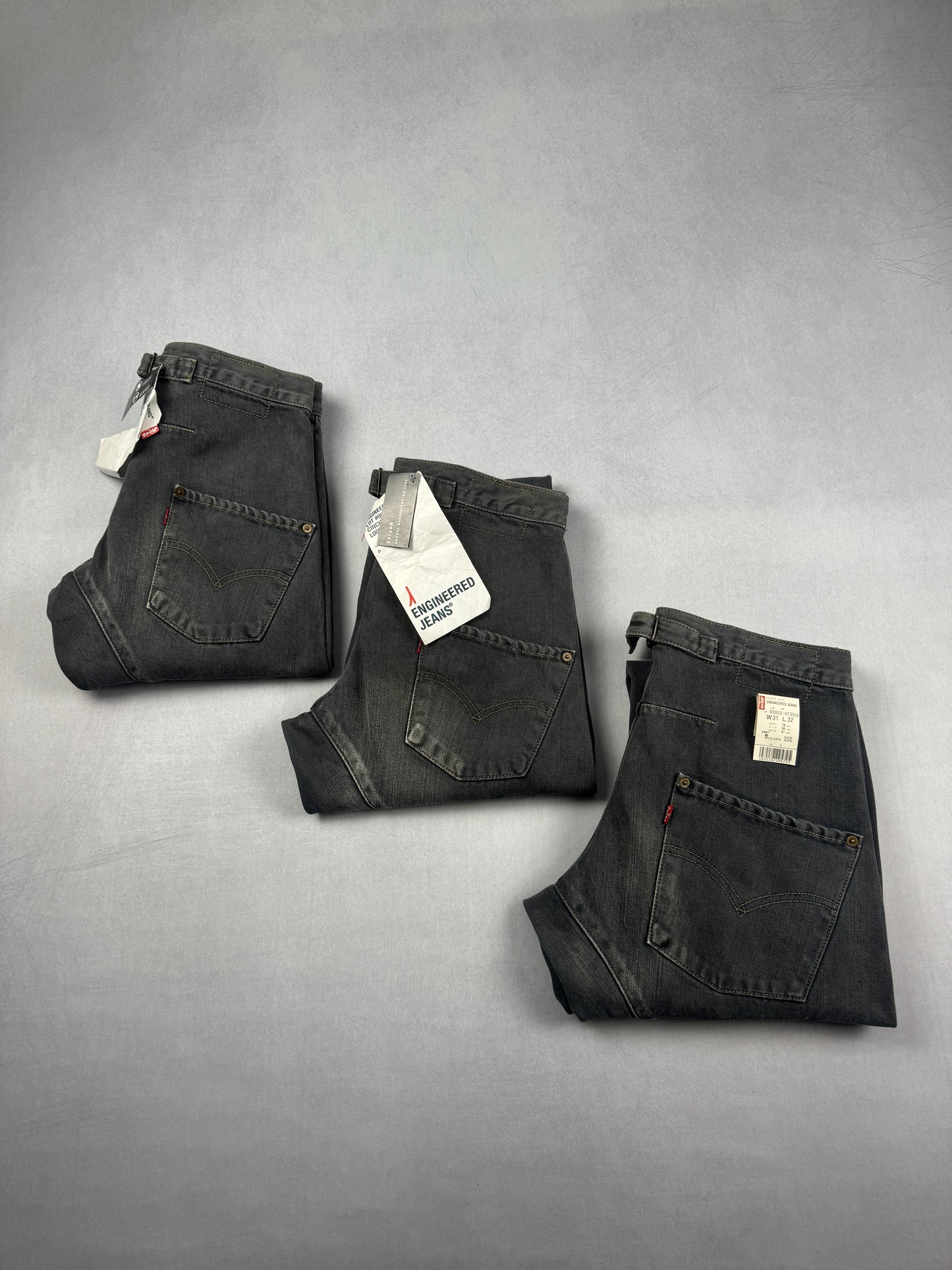 2000 Cinch Back Loose Fit Engineered Jeans