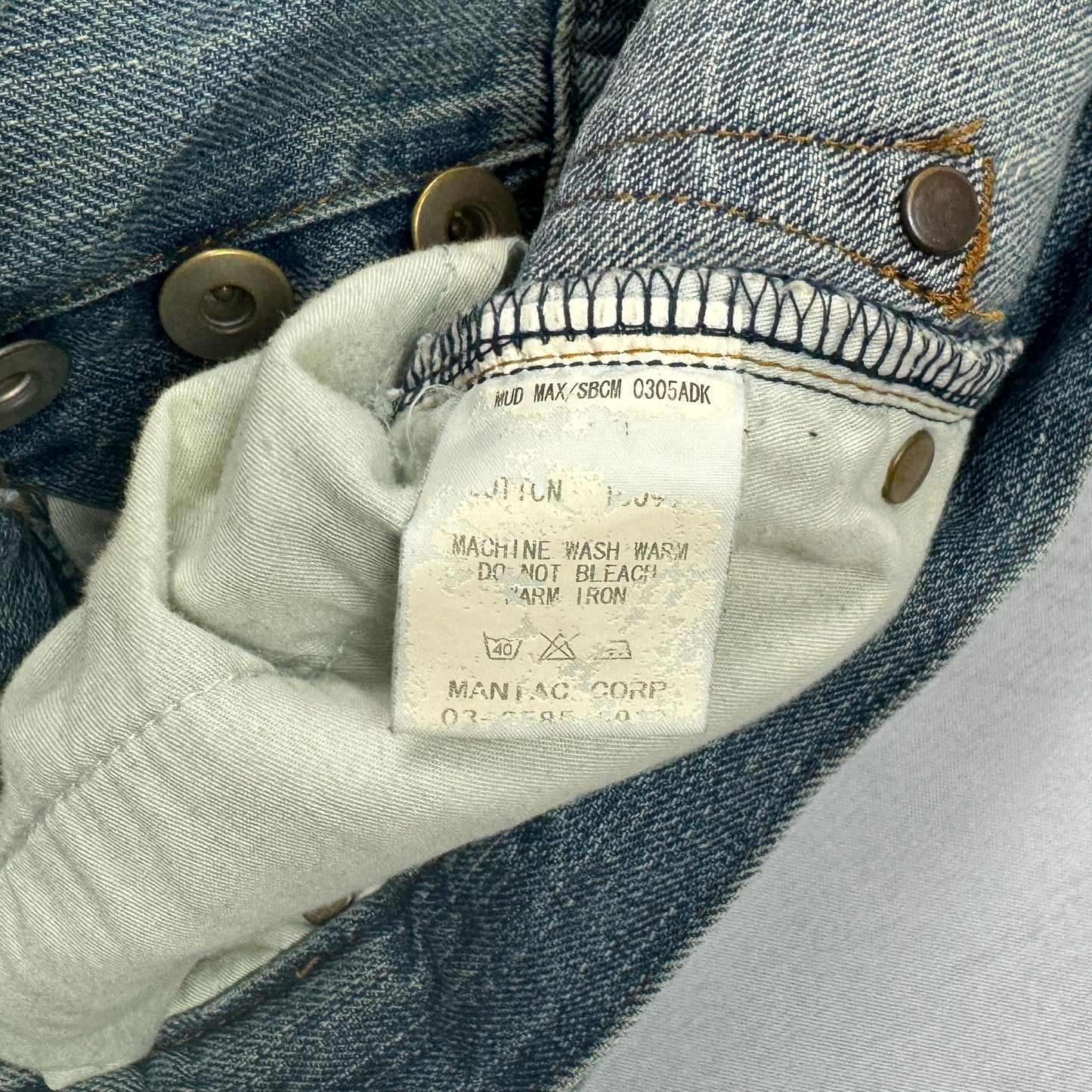 Mudmax Pierced bootcut Jeans
