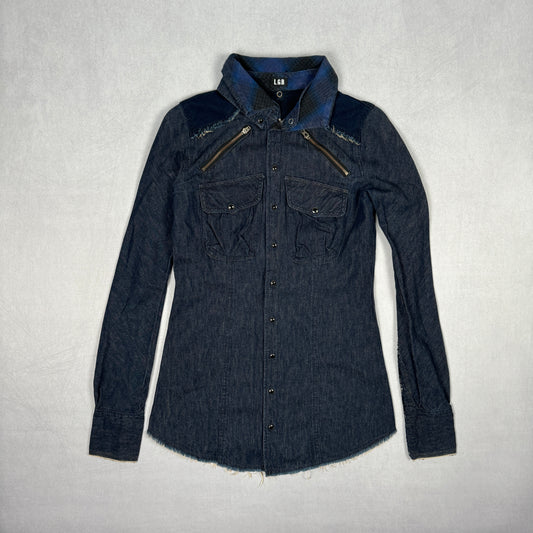 LGB Western Denim Button-Up Shirt (0)