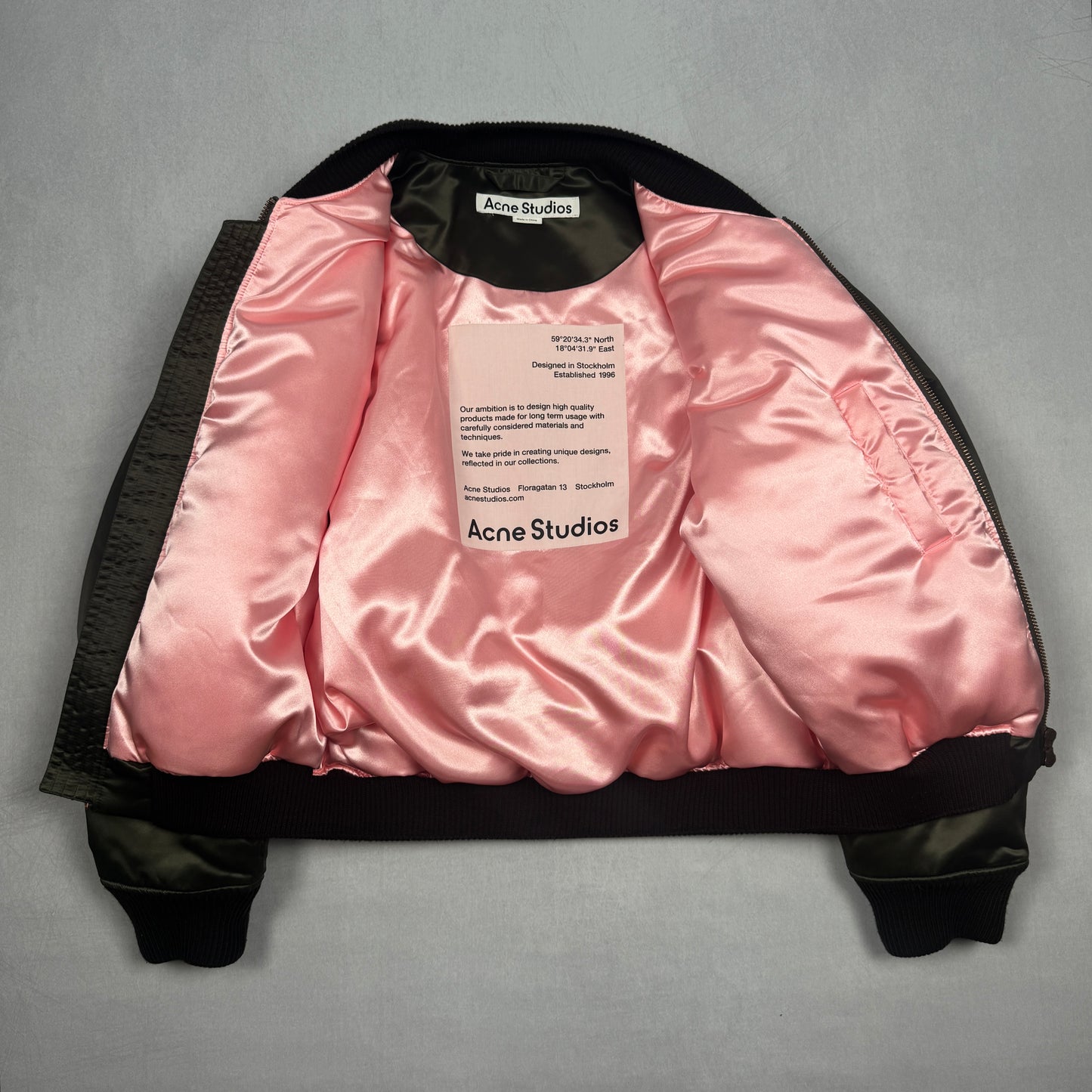 FW24 Padded Satin Bomber Jacket (44)