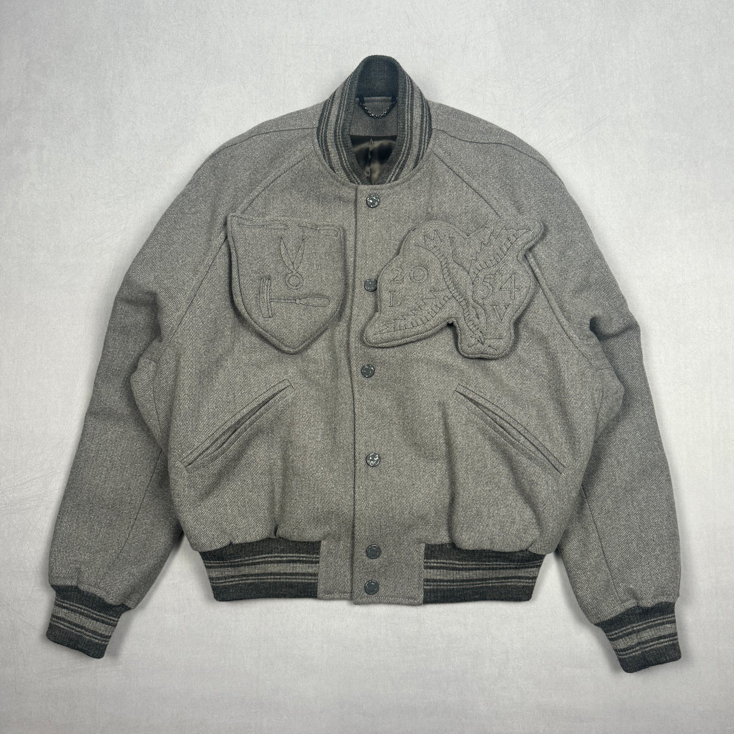 FW19 Wool Padded Varsity Jacket (46)