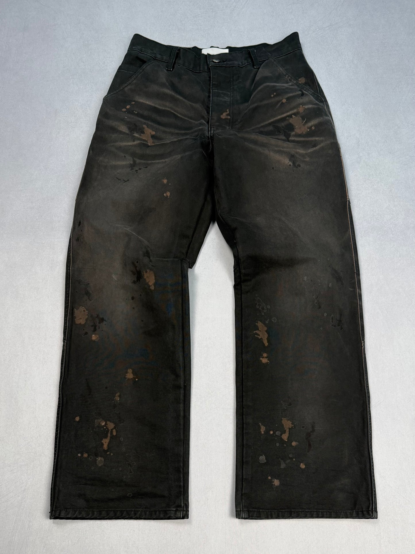 Black Underground Painter Pants