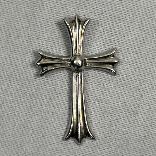 Big Cross 18K White Gold Pendant