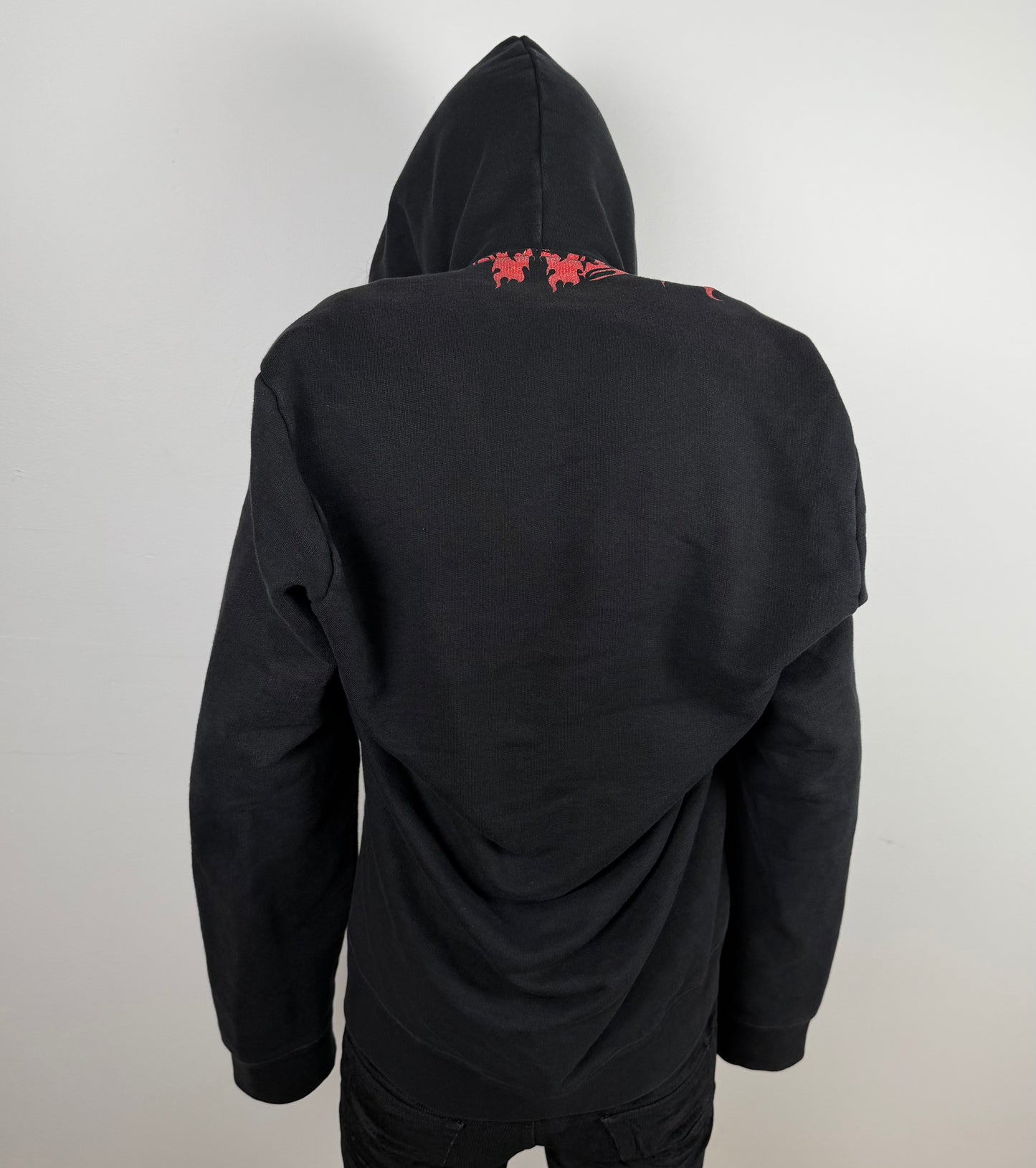 FW18 Misplaced Skull Oversized Hoodie