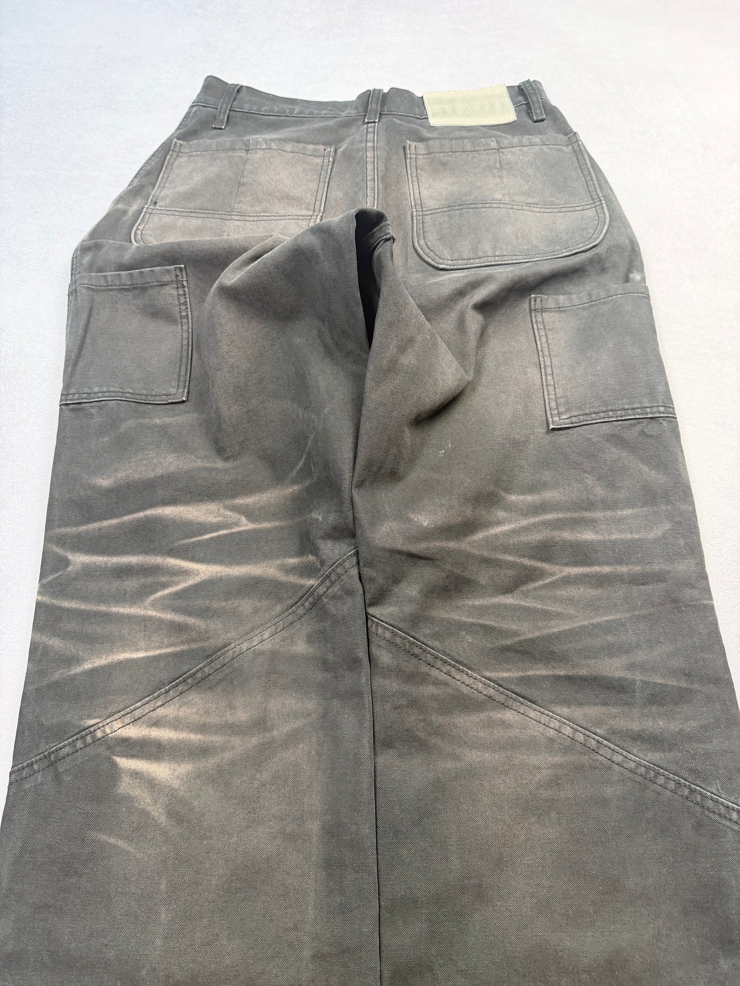 Black Underground Painter Pants