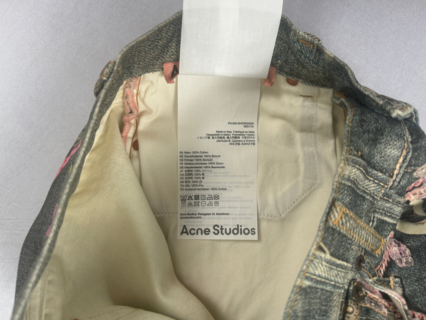 SS25 “Trompe L’oeil” Loose Shorts